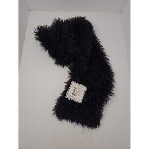Shiraleah Fuzzy Black Scarf New Fall Winter